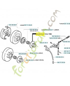 Pignon de pompe 503892103 husqvarna