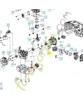 Joint 575311501. Pièce de rechange Husqvarna