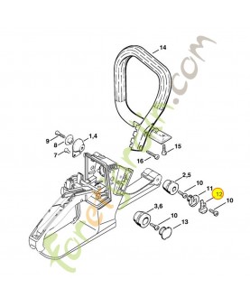Arret de chaine Stihl Ref : 1119-656-7705