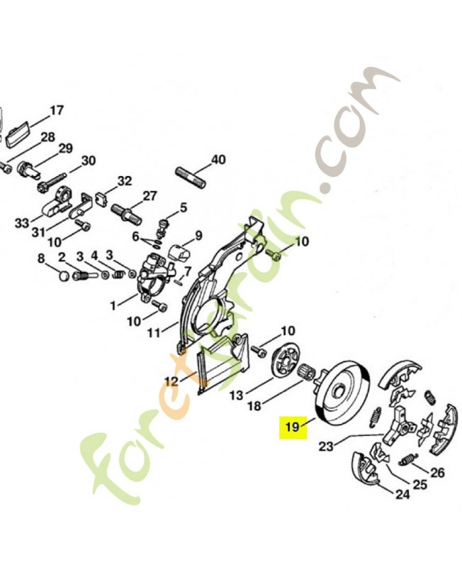 Pignon 1129-640-2000 STIHL