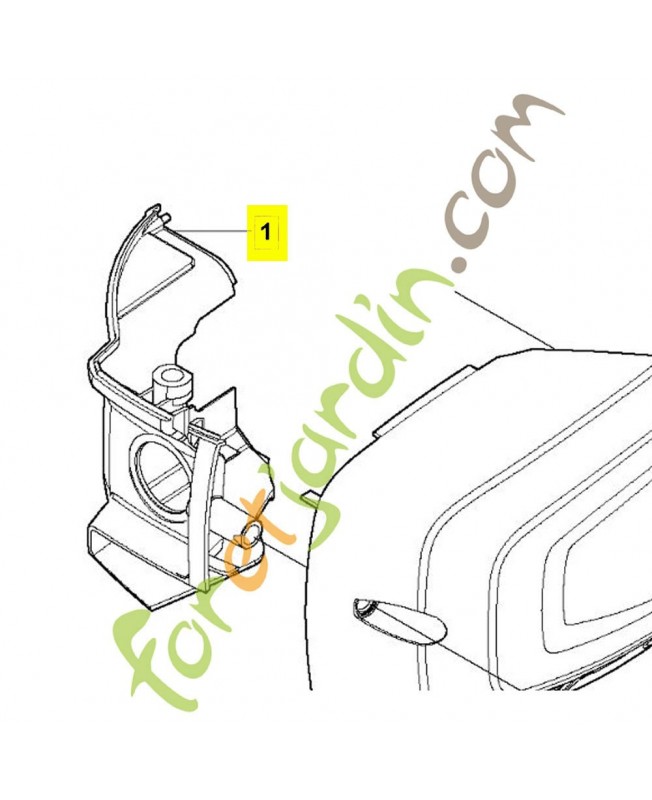 Capot 596252801. Pièce détachée Husqvarna Capot 596252801. Pièce détachée Husqvarna