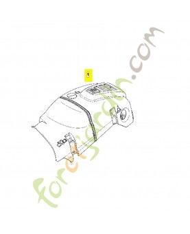 capot de  cylindre 579798801. Pièce détachée Husqvarna