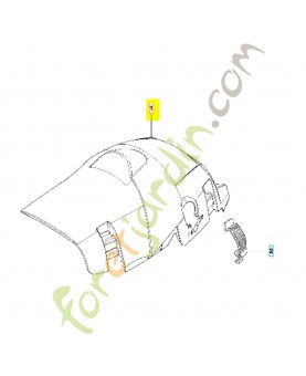 capot cylindre 581112801 husqvarna