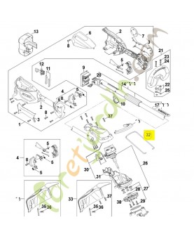 Étrier FA05-713-3400. Pièce détachée Stihl / Vicking