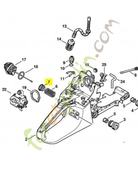 Bouchon 1133-792-2900. Pièce détachée Stihl / Vicking