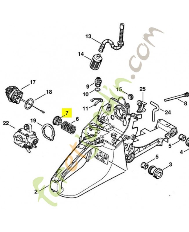 Bouchon 1133-792-2900. Pièce détachée Stihl / Vicking Bouchon 1133-792-2900. Pièce détachée Stihl / Vicking