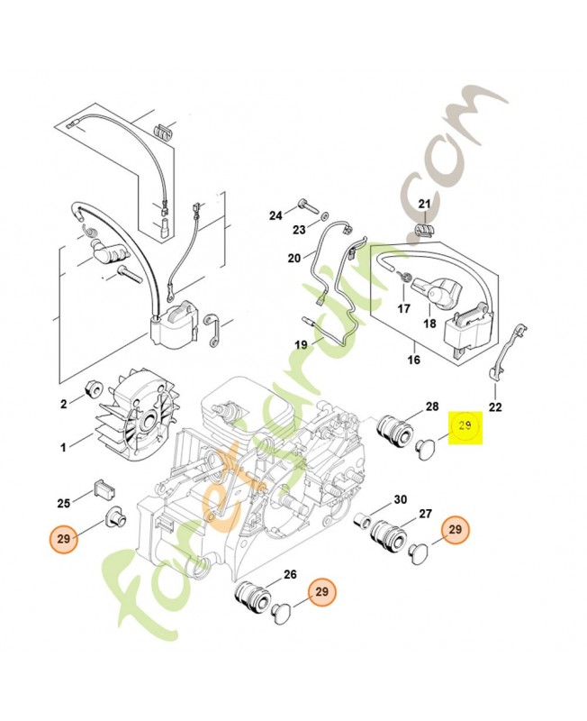 Bouchon 1123-791-7300. Pièce détachée Stihl / Vicking Bouchon 1123-791-7300. Pièce détachée Stihl / Vicking