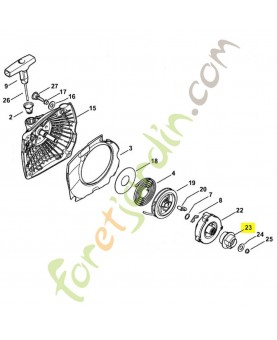 Entraineur 1143-195-2030. Pièce détachée Stihl / Vicking