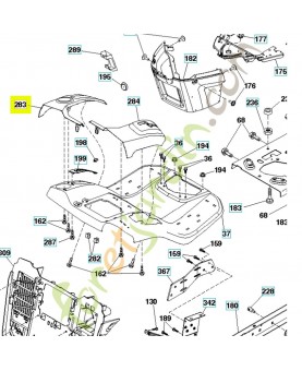 Console 532447671. Pièce de rechange Husqvarna