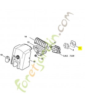 Cale 1123-141-2000. Pièce détachée Stihl / Vicking