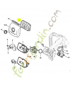 Filtre a air feutre 1137-120-1604. Pièce détachée Stihl