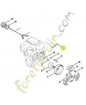 Vis tension 9043-319-8100 stihl .Pièces de rechange stihl