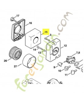 Filtre a air 4203-141-0305. Pièce de rechange Sithl / Vicking 