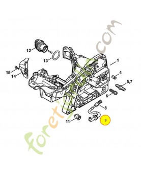 Tuyau référence 1143-647-9401 stihl