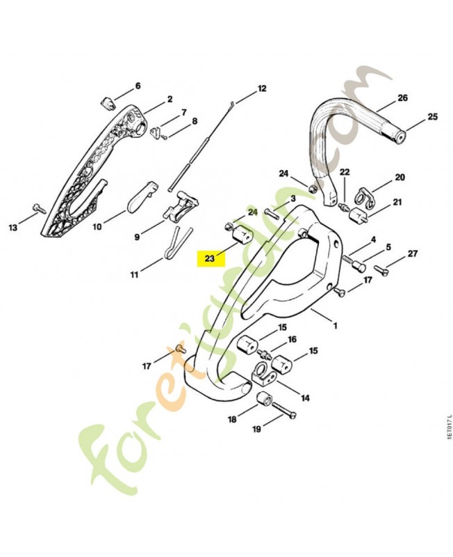 butoir 1116-790-9600 stihl