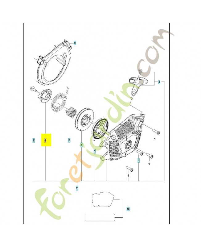 entraineur 597621701. Pièce détachée Husqvarna entraineur 597621701. Pièce détachée Husqvarna
