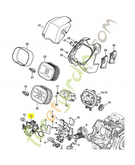 Carburateur hd 41 b 1138-120-0600. Pièce détachée Stihl / Vicking
