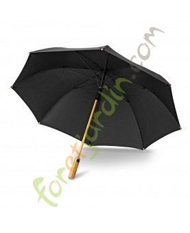Parapluie automatique STIHL avec poignée en bambou