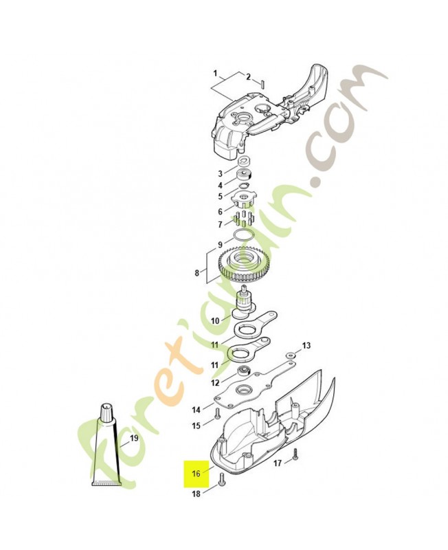 Recouvrement inferieur 6460-602-0411