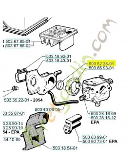 Douille husqvarna ref.  503522801