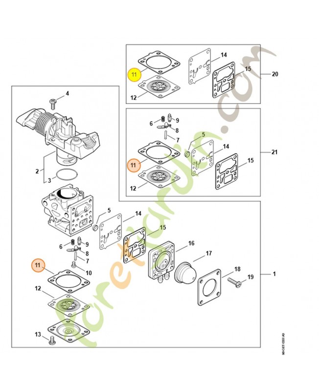 Joint 4149-129-0904. Pièce détachée Stihl / Vicking Joint 4149-129-0904. Pièce détachée Stihl / Vicking