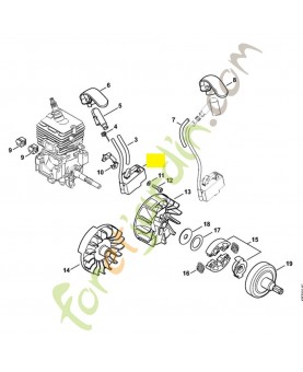 Module d'allumage fs 56 4144-400-1303. Pièce de rechange Sithl / Vicking