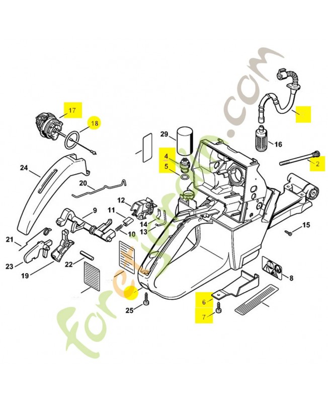 Carter 1128-350-0850 stihl