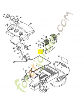 Fusible 4780-430-3800. Pièce détachée Stihl / Vicking