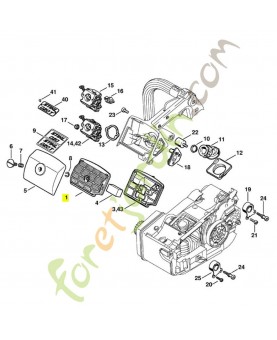 Filtre a air 1129-120-1602. Pièce détachée Stihl