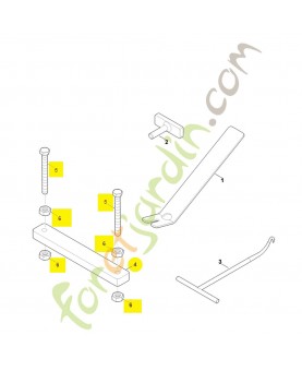 Extracteur 0000-890-4501. Pièce détachée Stihl / Vicking