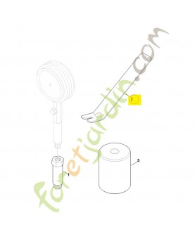 Outil de démontage 0000-890-6502 . Pièce détachée Stihl / Vicking