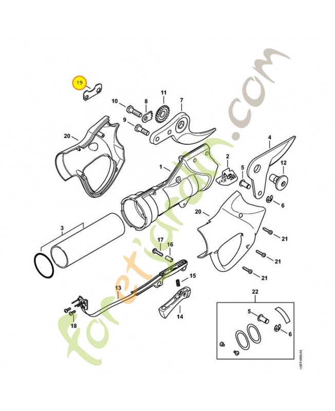 Outils de reglage 0000-895-0600. Pièce détachée Stihl / Vicking