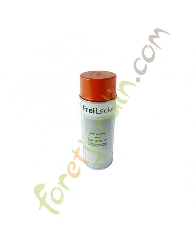 Bombe peinture orange