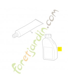 Huile hydraulique s2 m46 0781-321-2002. Pièce détachée Stihl / Vicking