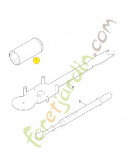 Douille sw 28-1/2 0812-190-1007. Pièce détachée Stihl / Vicking