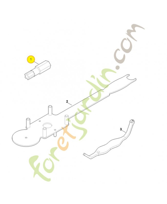Embout torx ipr25 0812-540-1004 stihl