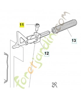 Vis 526222001. Pièce de rechange Husqvarna