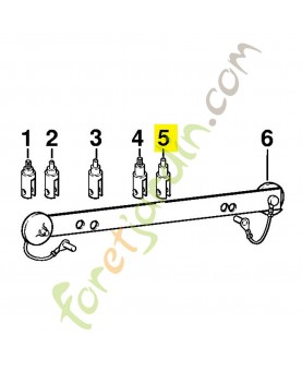 Pièce emmanchement 1130-893-1500. Pièce détachée Stihl / Vicking