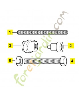 Outil pompe a huile 1132-890-1700. Pièce détachée Stihl / Vicking