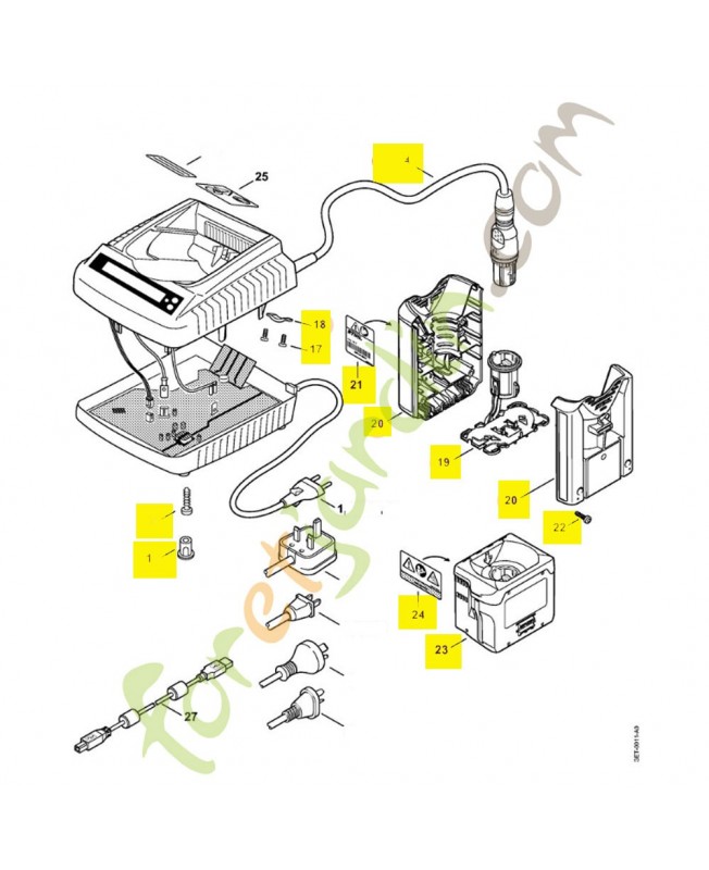 Kit de transformation adg 2 4850-007-1003. Pièce détachée Stihl / Vicking Kit de transformation adg 2 4850-007-1003. Pièce détachée Stihl / Vicking