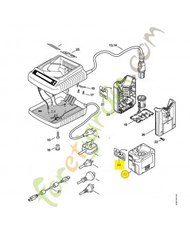 Adaptateur ak 4850-440-0506. Pièce détachée Stihl / Vicking