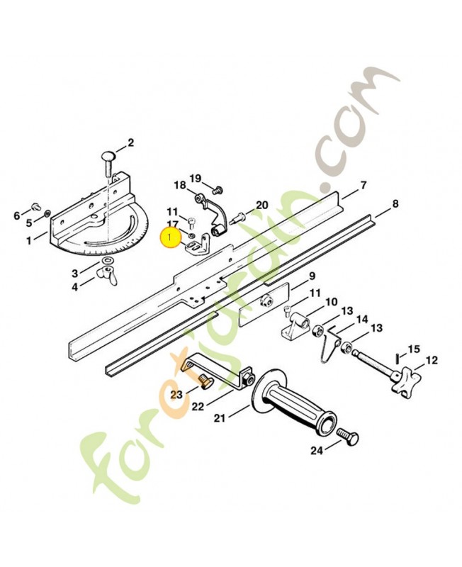 Palier 5203-753-7405 stihl Palier 5203-753-7405 stihl