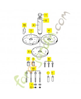 Kit outils montage zs 5910-007-2201. Pièce détachée Stihl / Vicking