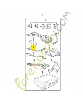 Cable d'alimentation 5910-440-2000. Pièce détachée Stihl / Vicking