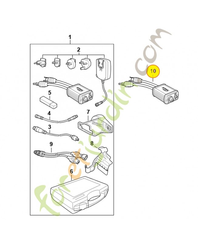 Appareil de diagnostic MDG1 - R5910-840-0251 Pièce détachée Stihl / Vicking