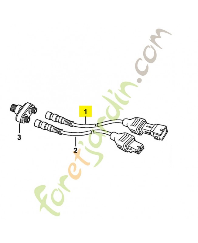 Cable diagnostic generatrice 5910-840-0402. Pièce détachée Stihl / Vicking Cable diagnostic generatrice 5910-840-0402. Pièce détachée Stihl / Vicking