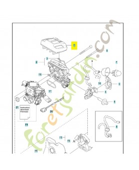Filtre a air 505126306. Pièce de rechange Husqvarna