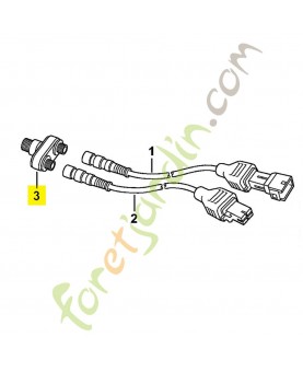 Distributeur enfichable 5910-842-1500. Pièce détachée Stihl / Vicking