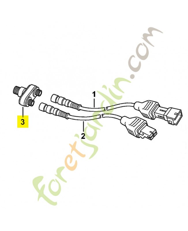 Distributeur enfichable 5910-842-1500. Pièce détachée Stihl / Vicking Distributeur enfichable 5910-842-1500. Pièce détachée Stihl / Vicking
