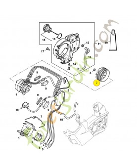 Ventilateur 4857-607-3000. Pièce de rechange Sithl / Vicking